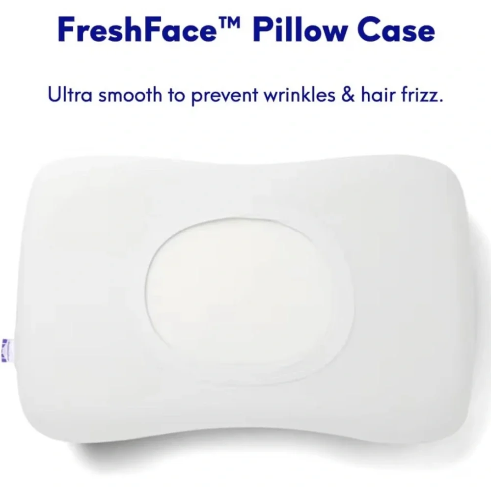 C CUSHION LAB Deep Sleep Pillow/Ergonomic Contour Design for Side & Back Sleeper
